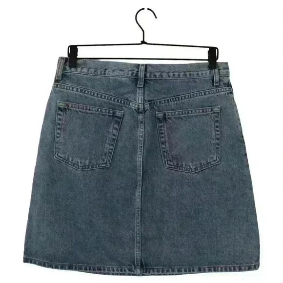 Calvin Klein Jeans Mini Skirt Medium Wash Size 10 - Picture 7 of 7